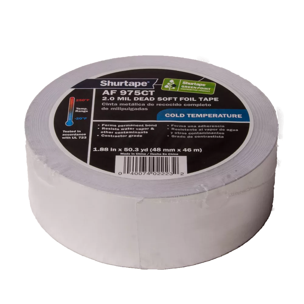 Shurtape 640-AF2 Tape, Alum.Foil (2inx150ft)