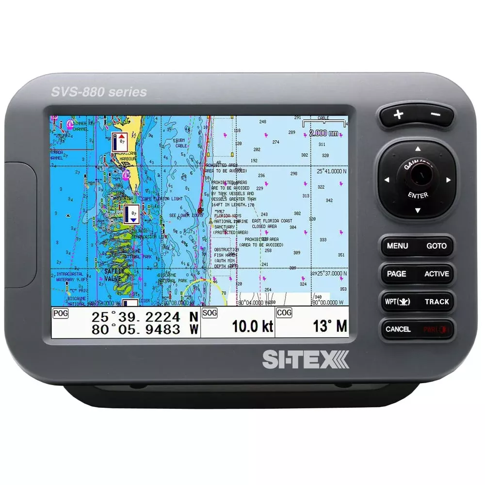 SI-TEX GPS Chart-Dual Frequency 600W Sonar System - 8 Color LCD w/Inte