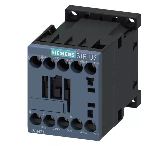 Siemens 3RH21401BM40 CONTACTOR RELAY 4N