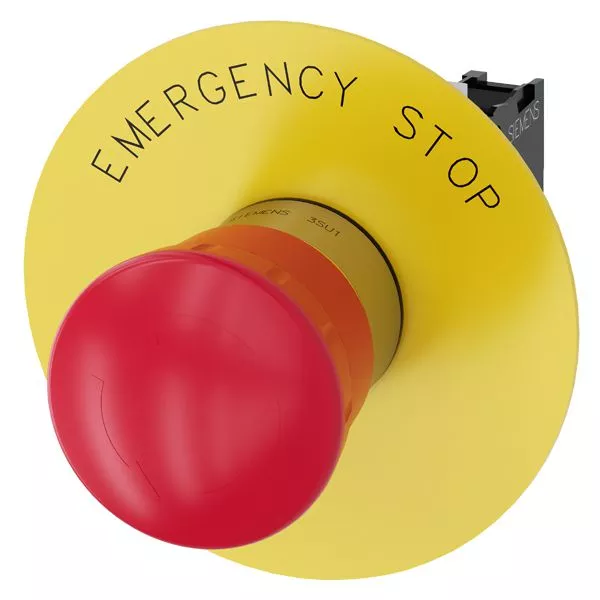 Siemens 3SU11501HB201CG0 EMERG-STOP, TW