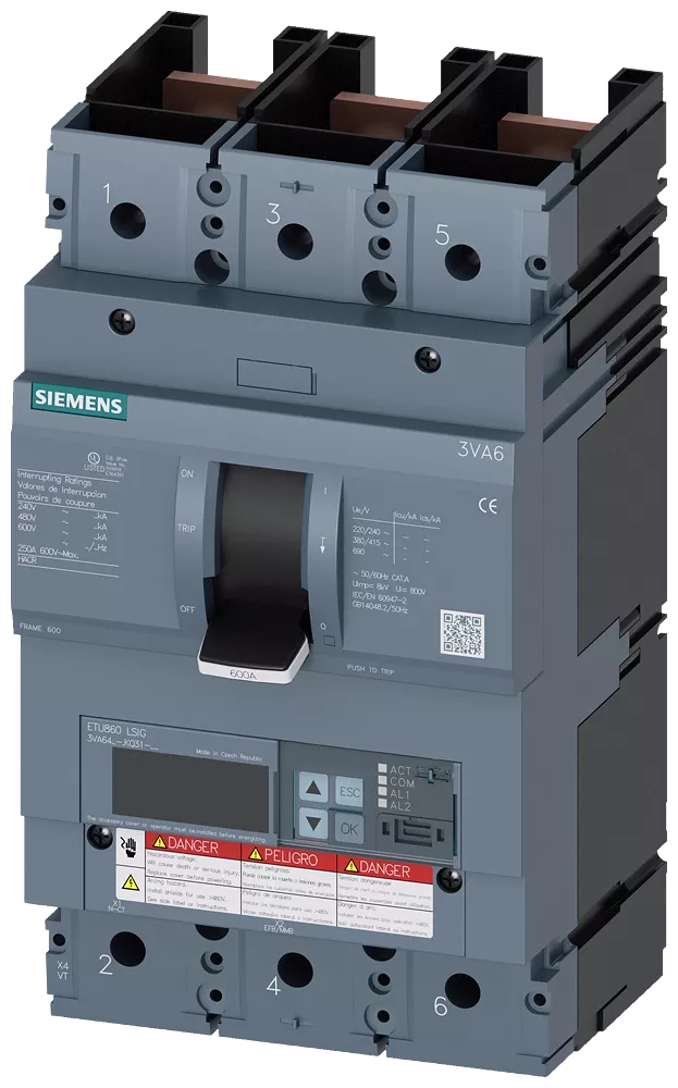 Siemens Ca 3VA64606KQ310AA0 3VA6,FS