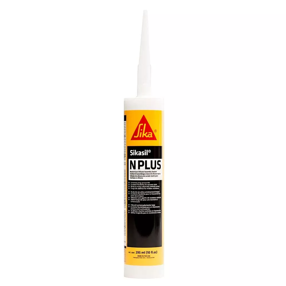 Sika SikasilN Plus White 10oz wNozzle 432029