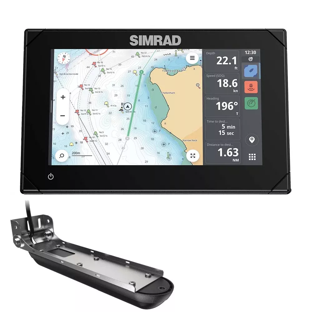 Simrad NSX 3007 7" Combo Chartplotter Fishfinder w/Active Imaging 3-in