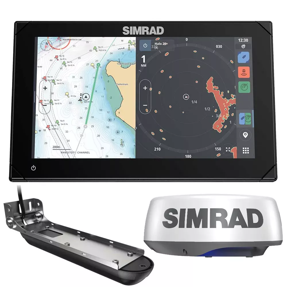 Simrad NSX 3009 Radar Bundle - HALO20+ Radar Dome Active Imaging 3-in-