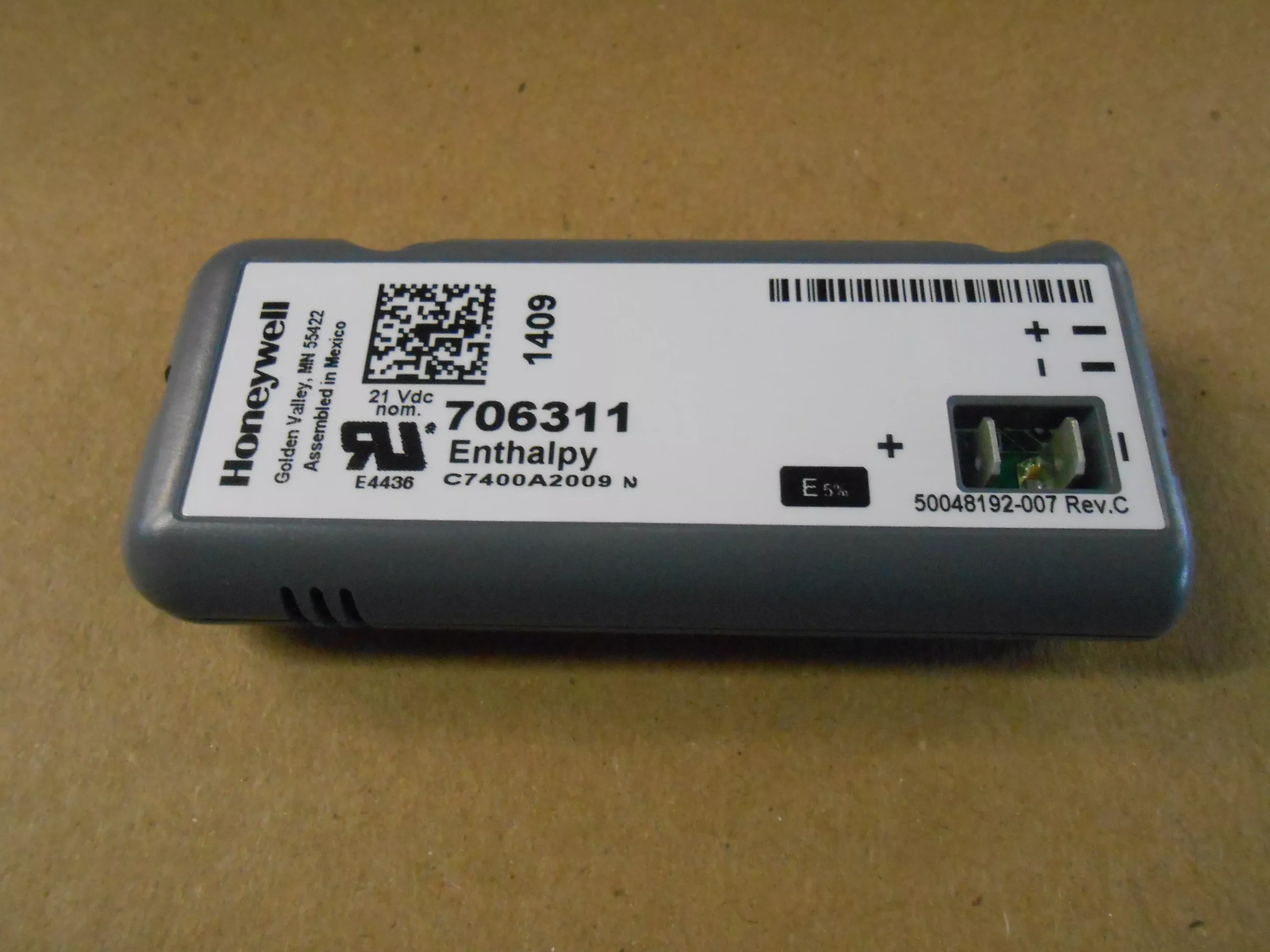 Single Enthalpy Kit Model for Single Package Air Conditioners