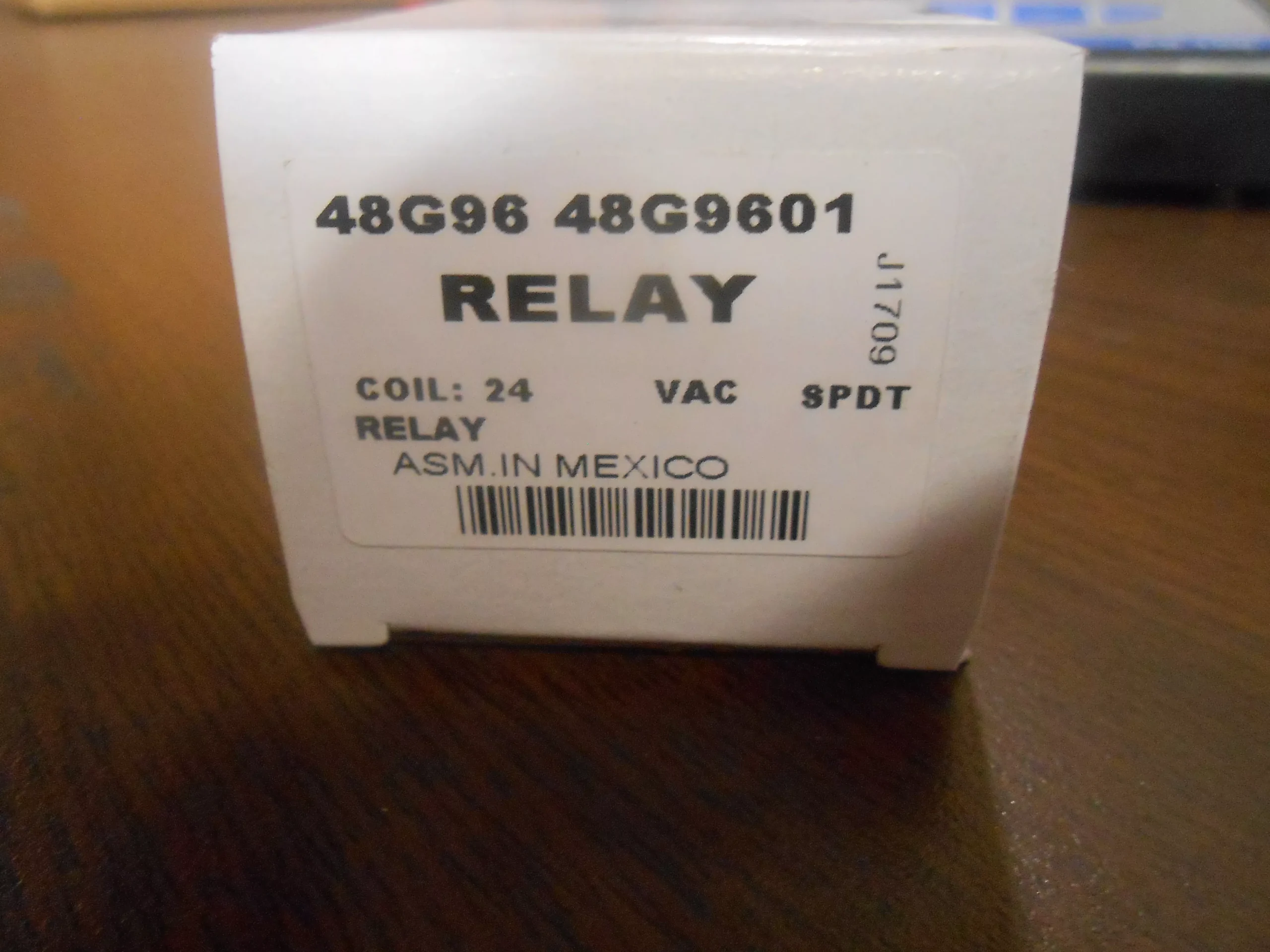 SPDT Relay 24V