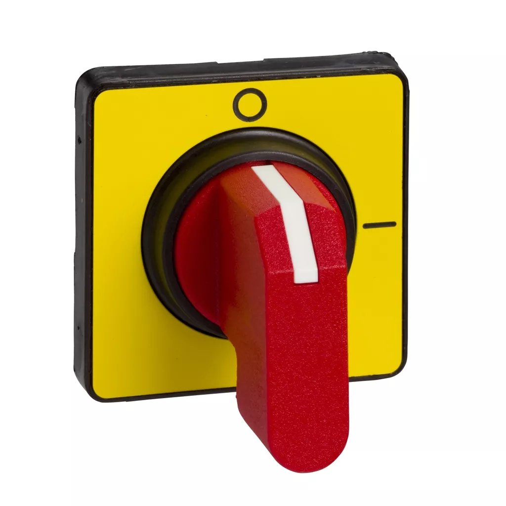 Square D KCE1LZ 45MM X 45MM RED+YELLOW OPER. 4 HOLE