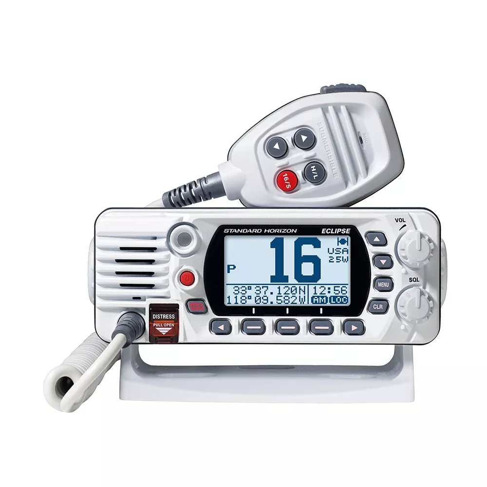 Standard Horizon GX1410B Eclipse Series 25W Fixed Mount VHF - White [G