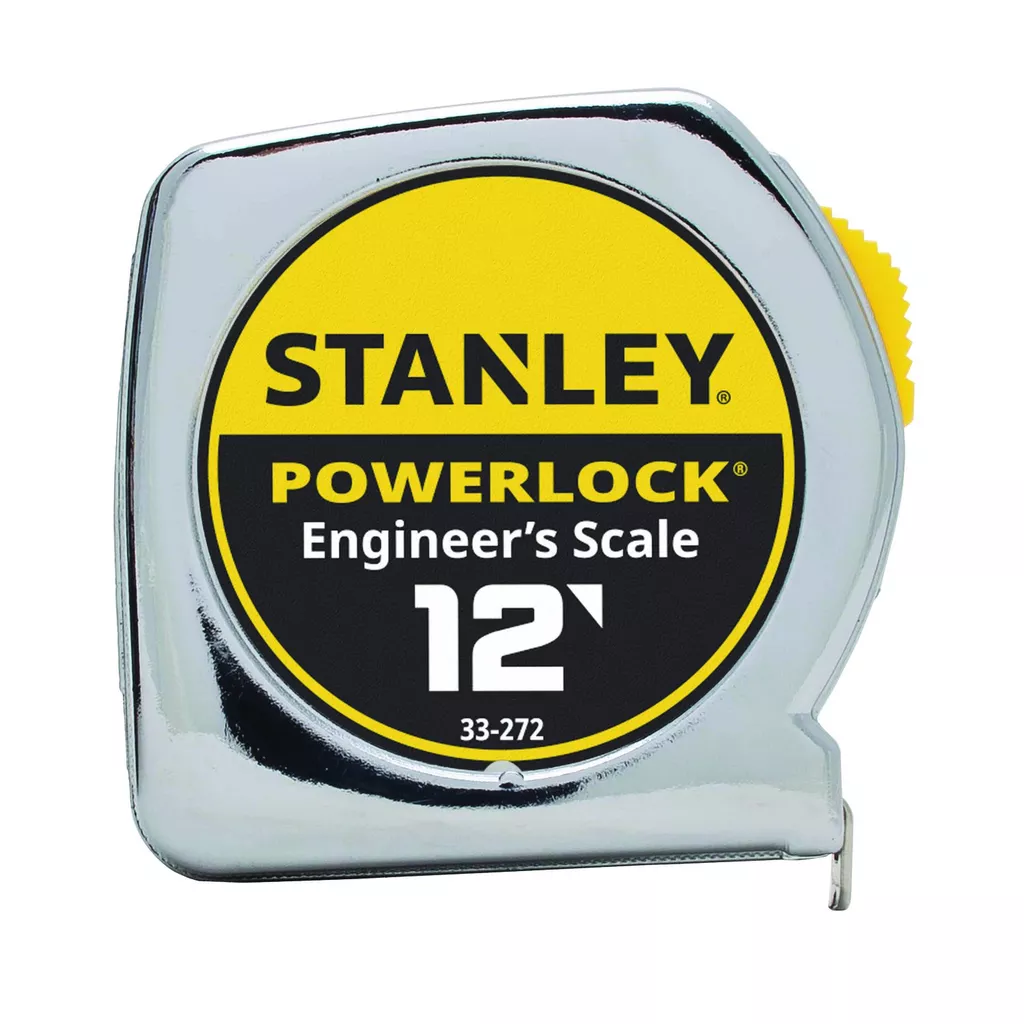 Stanley 33-272 Decimal Tape Rule W/ Metal Case