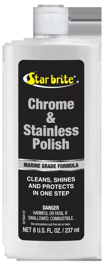 Starbrite - Chrome & Stainless Steel Polish - 8 oz. - 82708