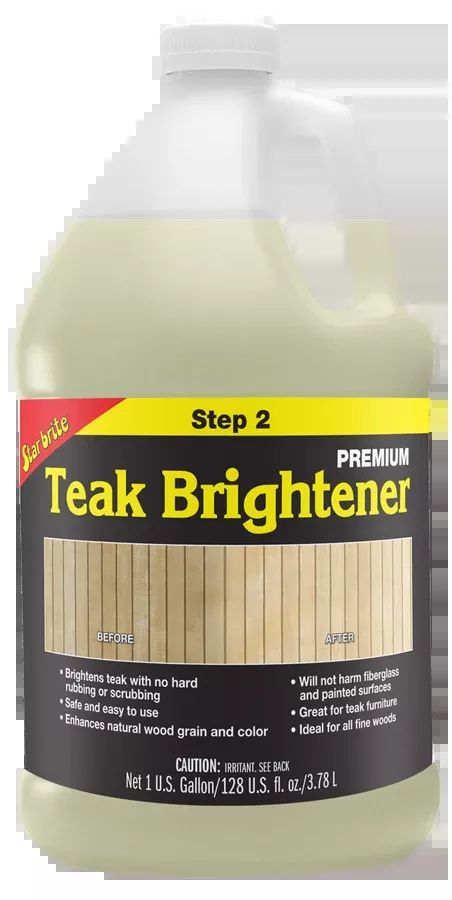 Starbrite - Premium Teak Brightener - Step 2 - 1 Gallon - 81500