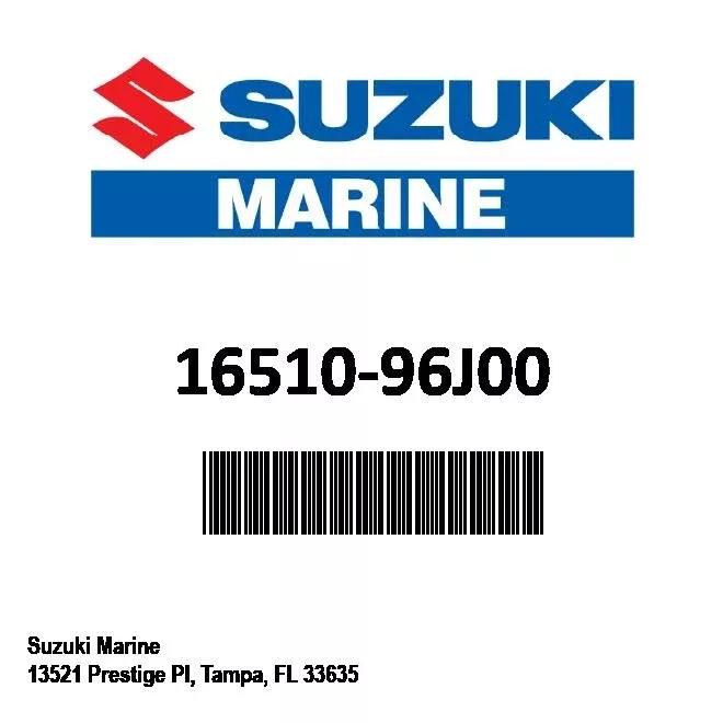 Suzuki - Filter assy,oil - 16510-96J00