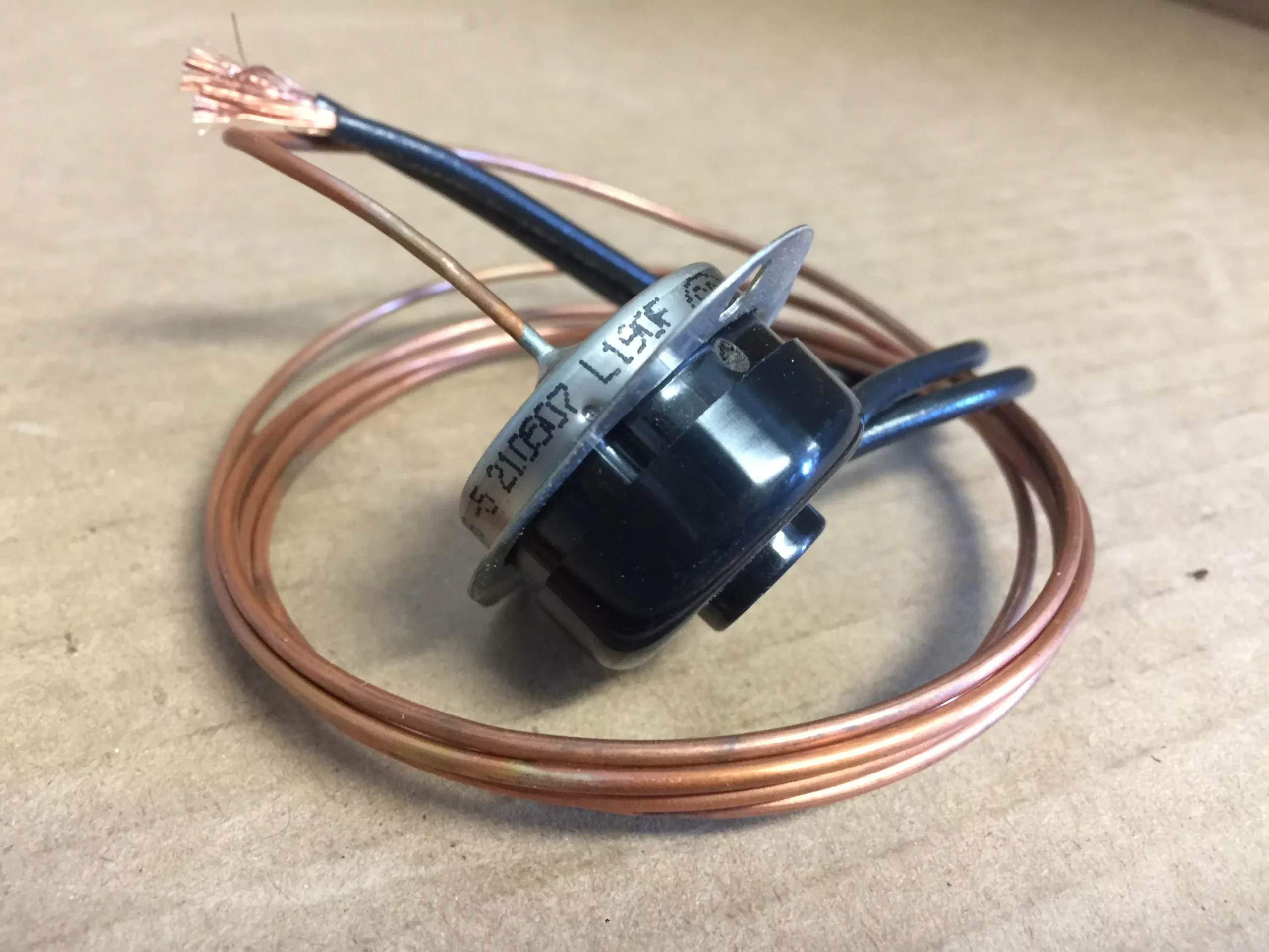 Temperature Control, Bi-Metal Disk Limit