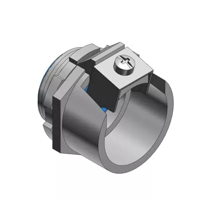 Thomas & Betts 3119 1-1/2 Inch Straight Tite Bite Insulated Flex Connector