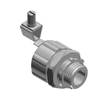 Thomas & Betts 5232ALGR 1/2 Inch Aluminum Liquidtight Connector