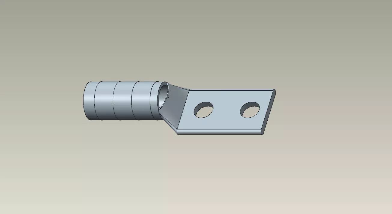 Thomas & Betts 54816BEPH 2-Hole Blind End Long Barrel Lug