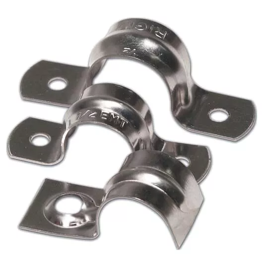 Thomas & Betts TS102-SS 3/4" One Hole EMT Strap, Stainless Steel