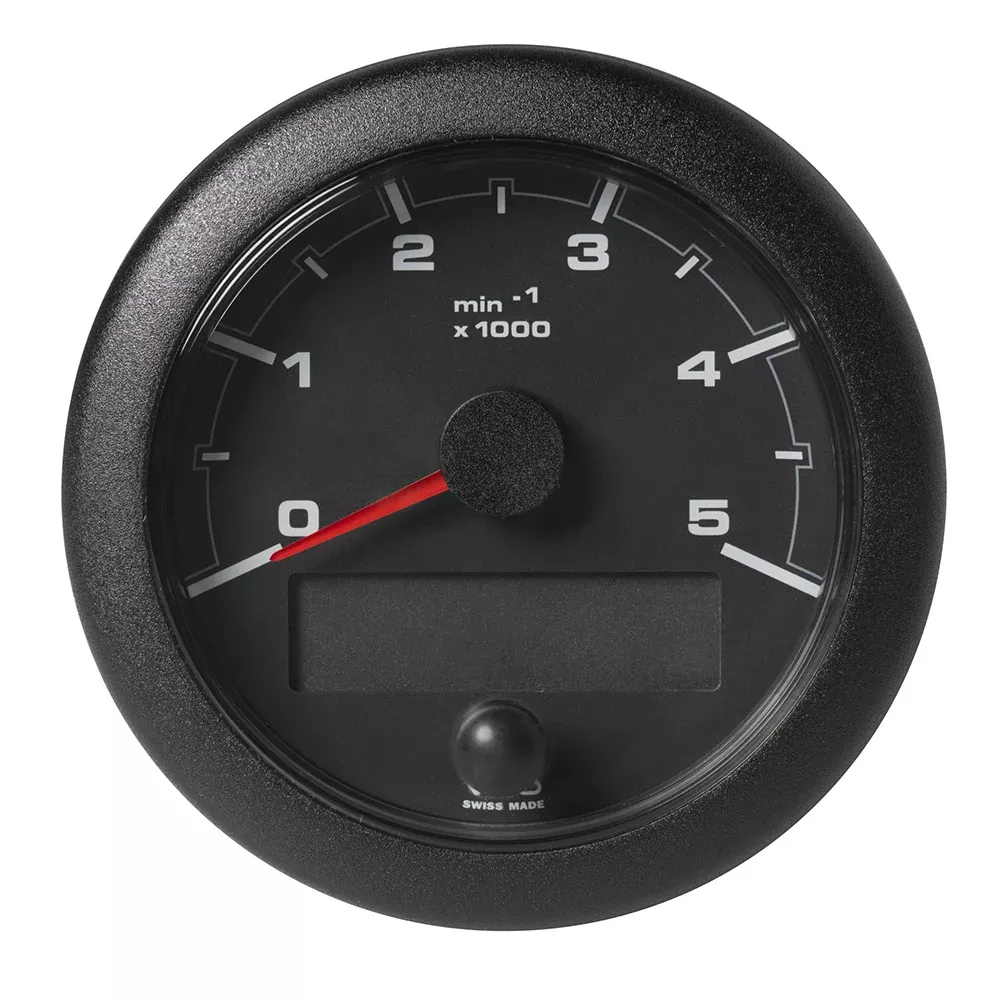 Veratron 3-3/8" (85MM) OceanLink NMEA 2000 Tachometer - 5000 RPM - Bla
