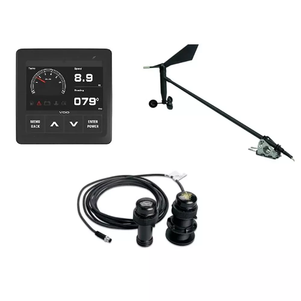 Veratron Navigation Kit f/Sail, Wind Sensor, Transducer, Display Cable
