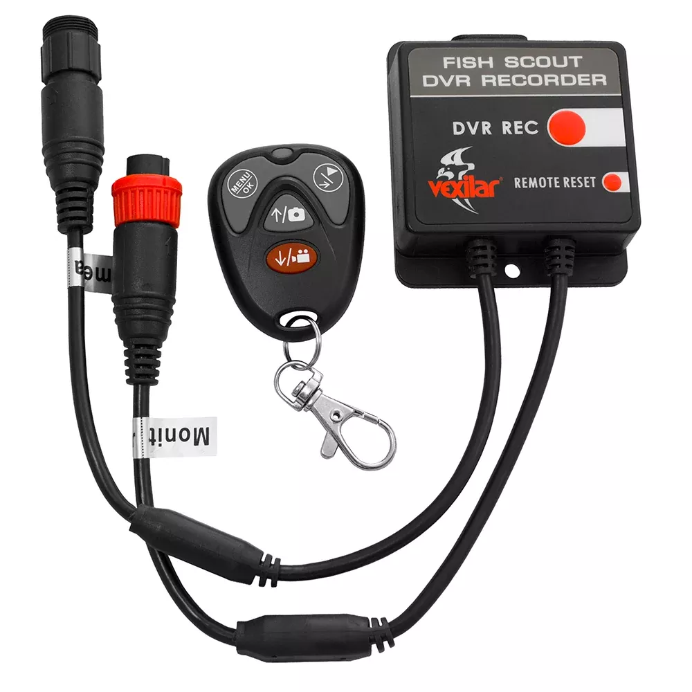 Vexilar Portable Digital Video Recorder wRemote fFish Scout Camera Systems DVR100