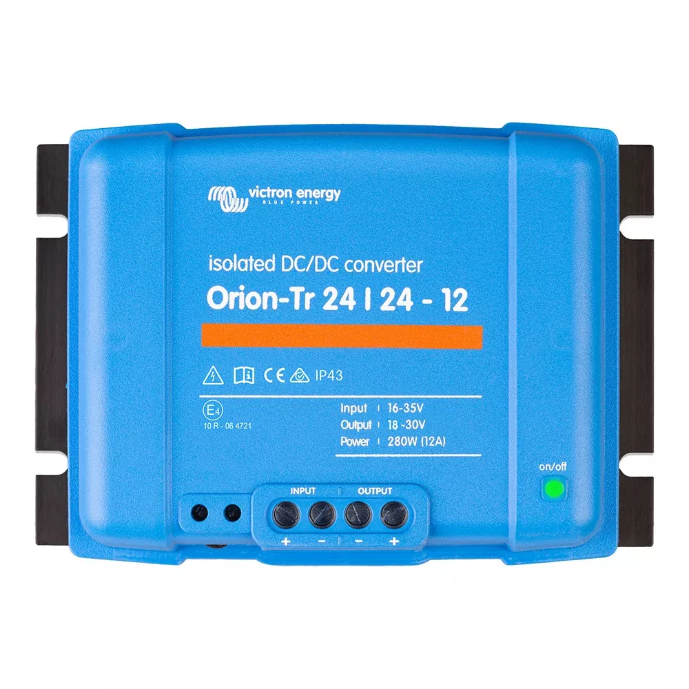 Victron Orion-TR DC-DC Converter - 24 VDC to 24 VDC - 280W - 12AMP Iso