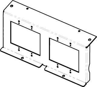 WALK EFB8-22GMB 2 2-GANG MOUNTING BRACKET