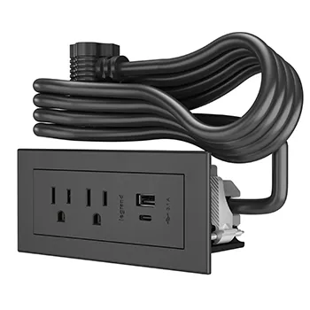 WALK RDZCBK10 RADIANT FPC USB A/C, 10FT, BK