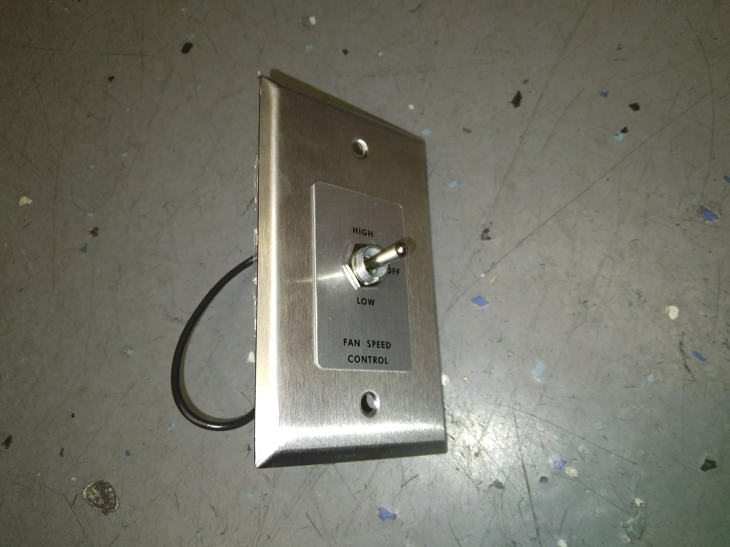 Wall Mounted Switch Assembly