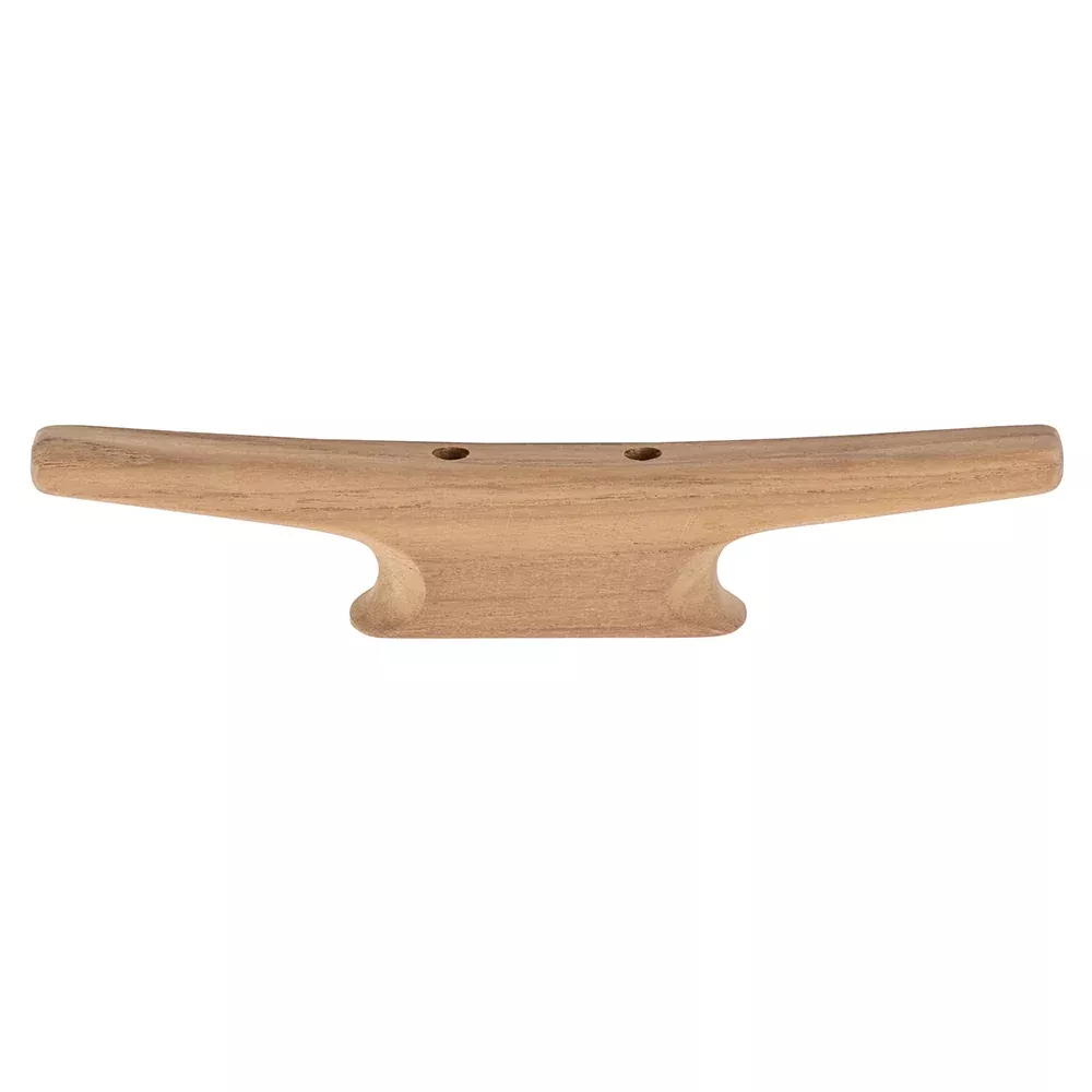Whitecap 10 Cleat Teak 60404