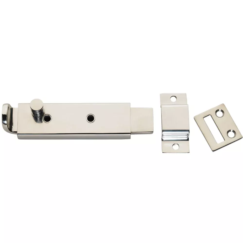 Whitecap Spring Loaded Slide Bolt/Latch - 316 Stainless Steel - 5-5/16