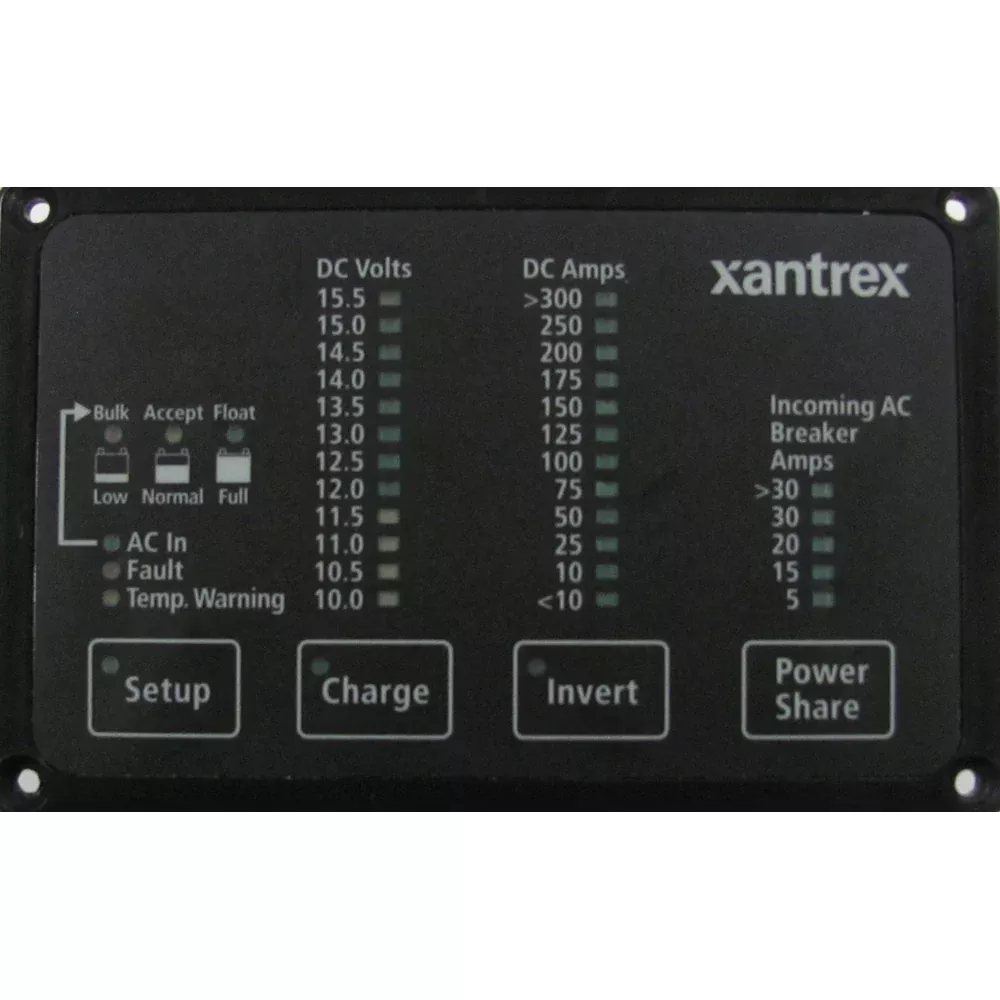 Xantrex Heart FDM-12-25 Remote Panel, Battery Status Freedom Inverter/