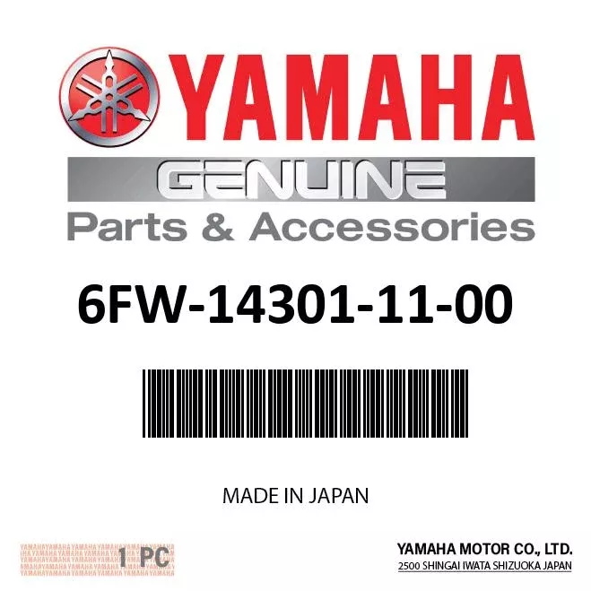 Yamaha Carburetor Assembly 1 6FW-14301-11-00