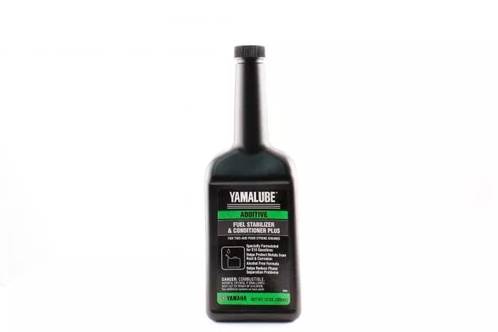 Yamaha - Yamalube Fuel Stabilizer and Conditioner Plus - 12 oz. Bottle