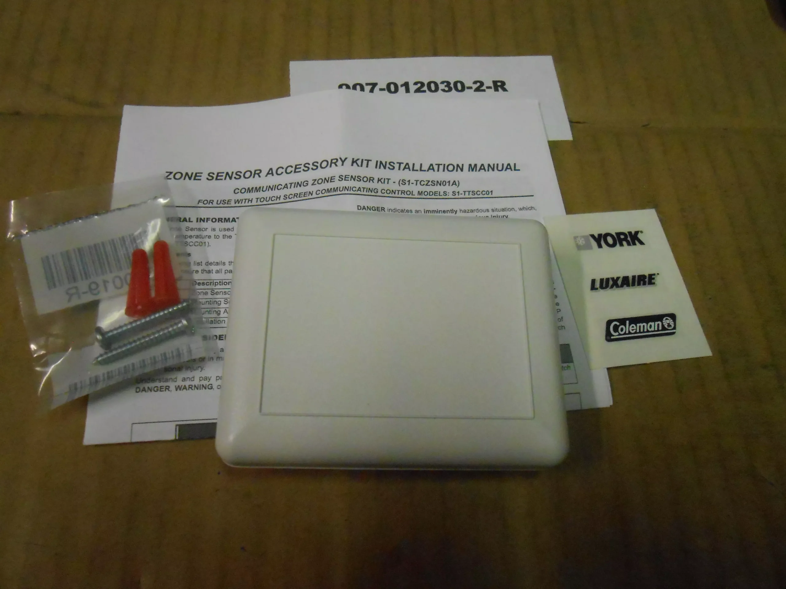 Zone Sensor Accessory Kit